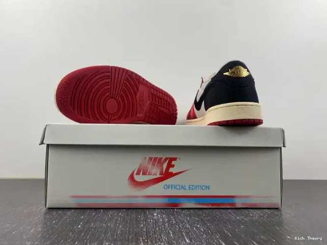 Kicked Out Shoe Store x Away Trophy Room Air OG Low Jordan FN0432-100 1 0615